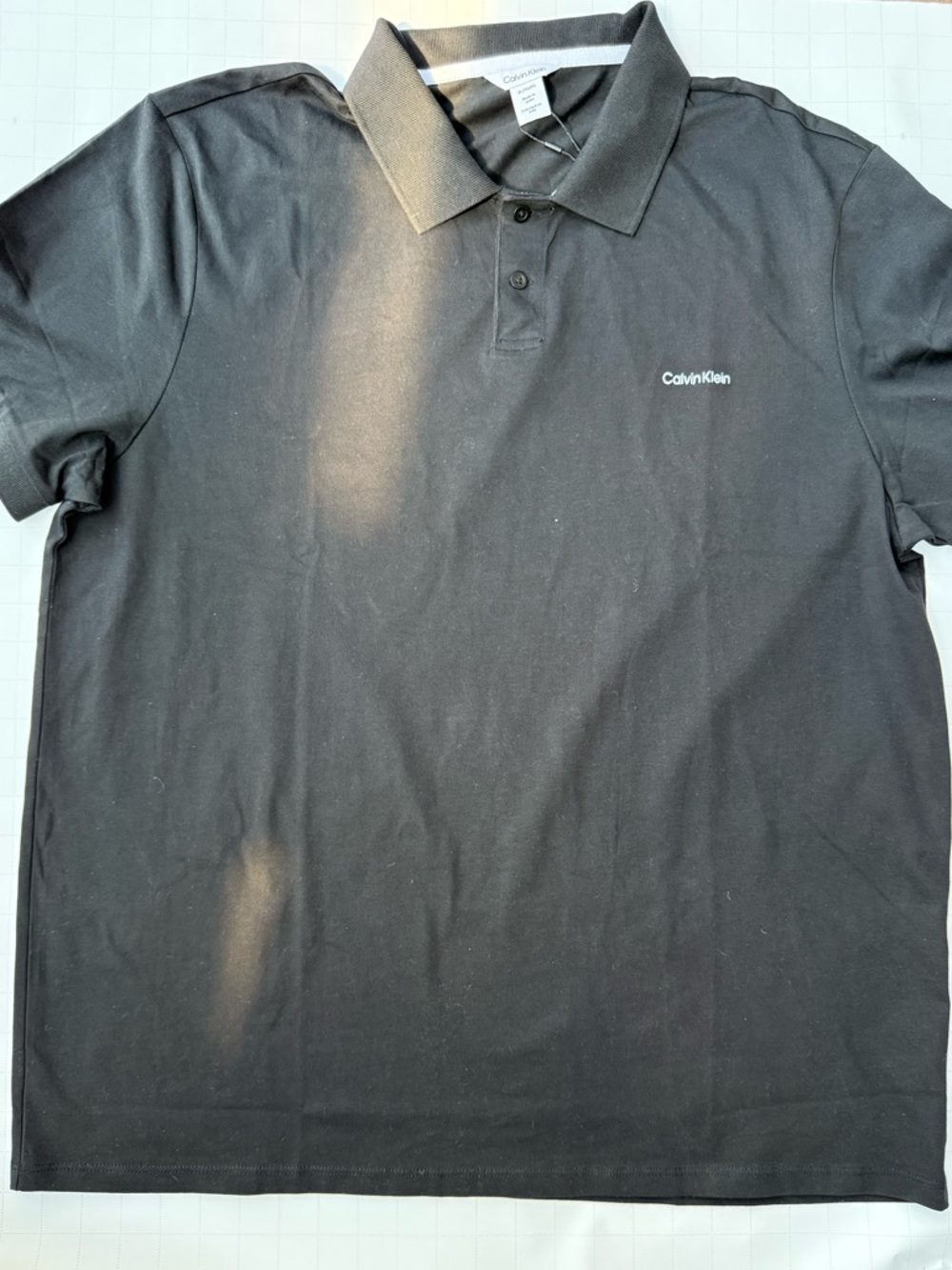 Calvin Klein Men’s Collared Shirt - BLK - Brand New - Size XL - Picture 9 of 9